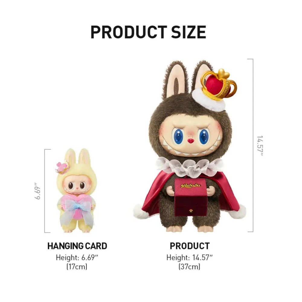 Authentic Pop Mart Labubu Let's Checkmate Series Vinyl Plush