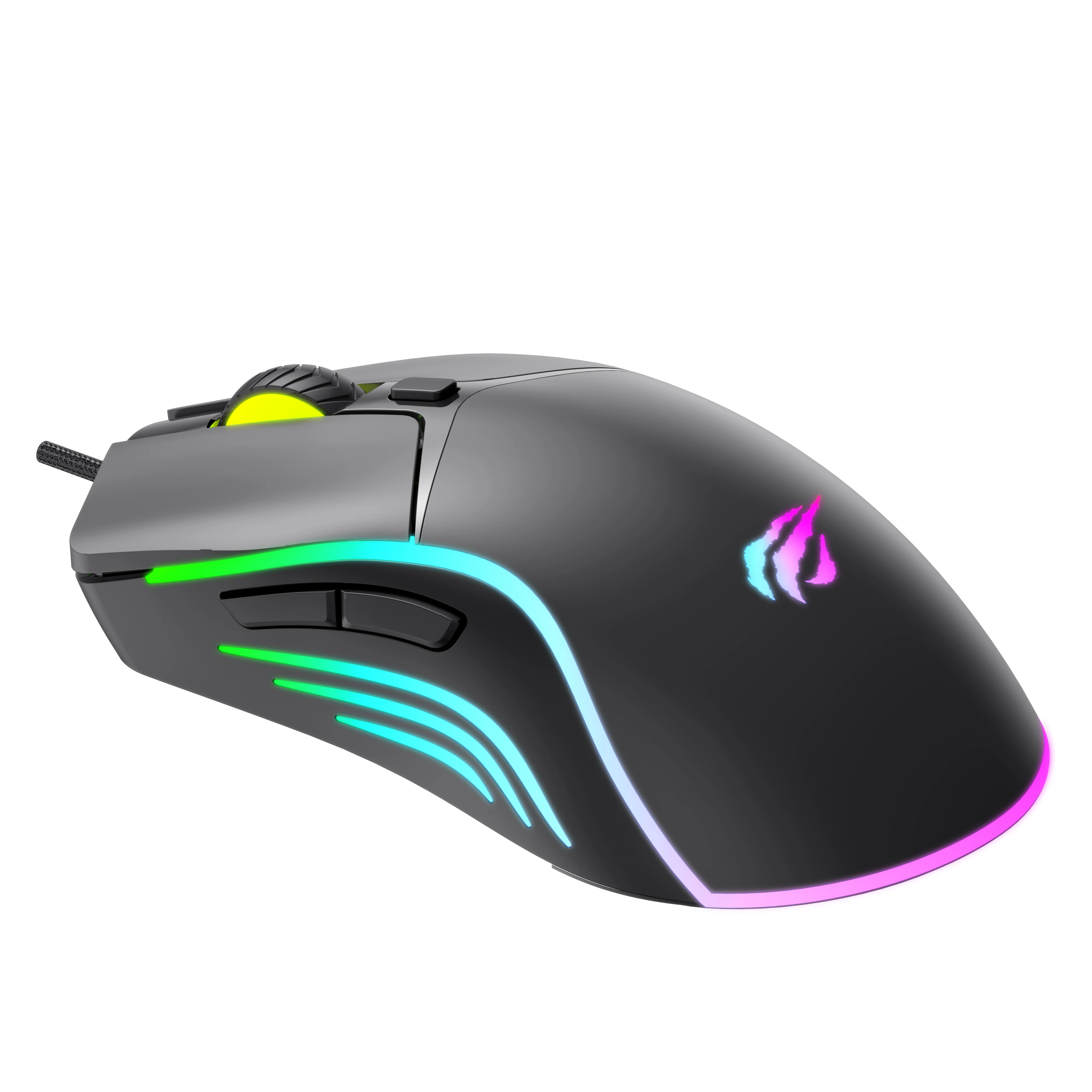 Havit MS1029 Multi Gamer Mouse 6 Keys 7200DPI Souris Gameur Inalambrico RGB Backlit Gaming Mouse