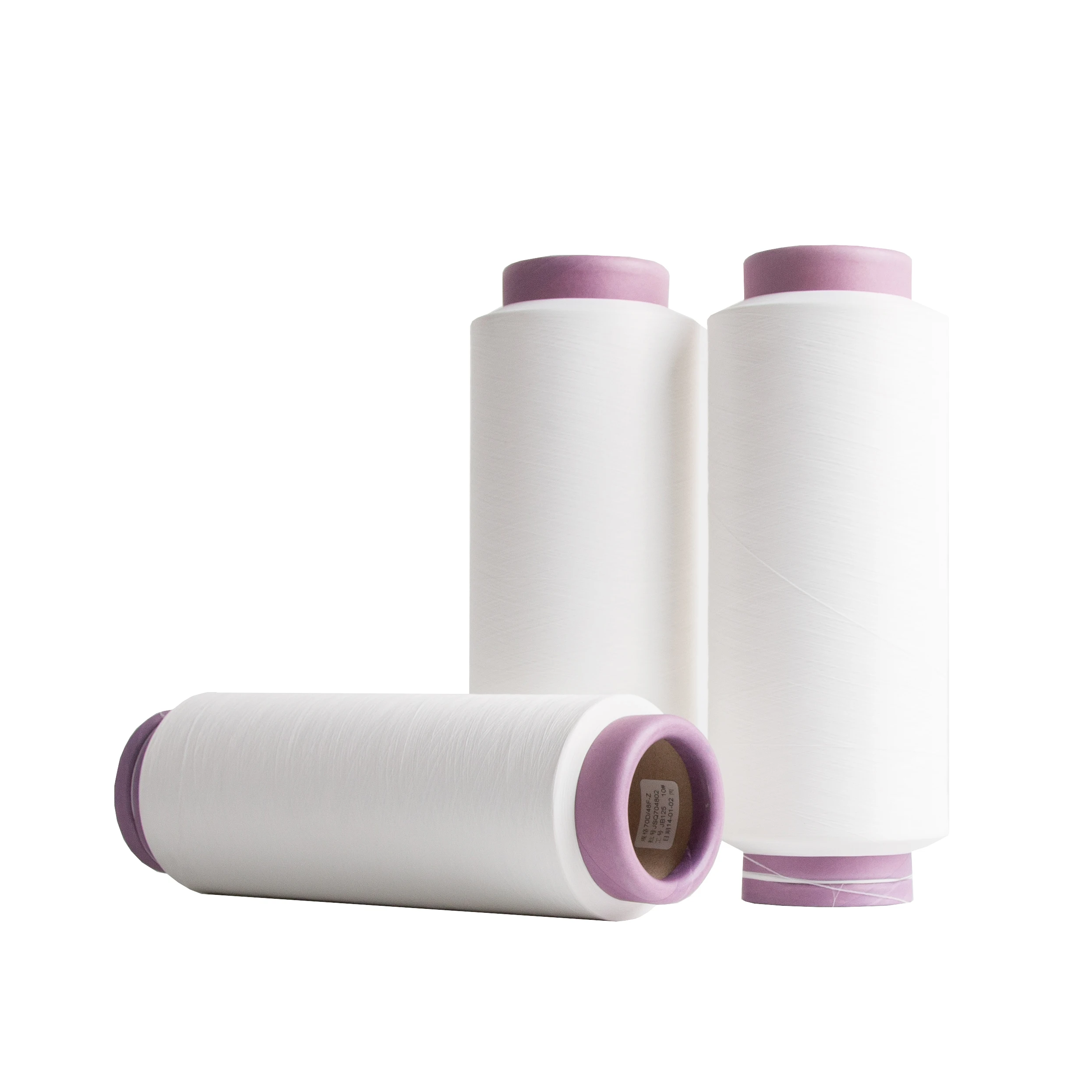 220D 72F 48F 100% Recycled Polyester DTY Textured RW SD Filament Yarn for Knitting Sewing Embroidery Weaving Raw Pattern