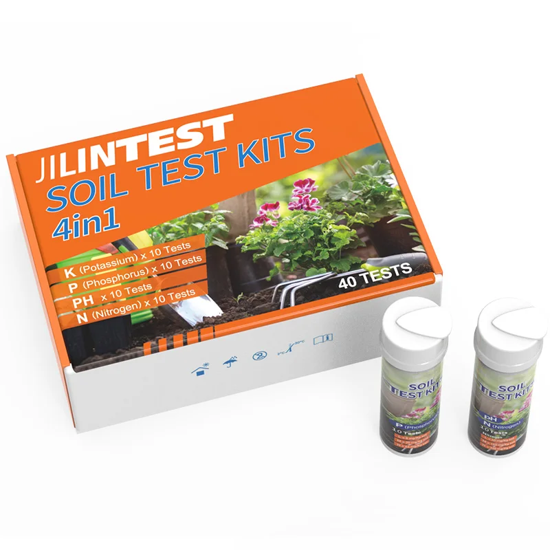 Kit Test Sol PH NPK | Analyse Nutriments Azote, Phosphore, Potassium | Solution Liquide Pour Jardinage