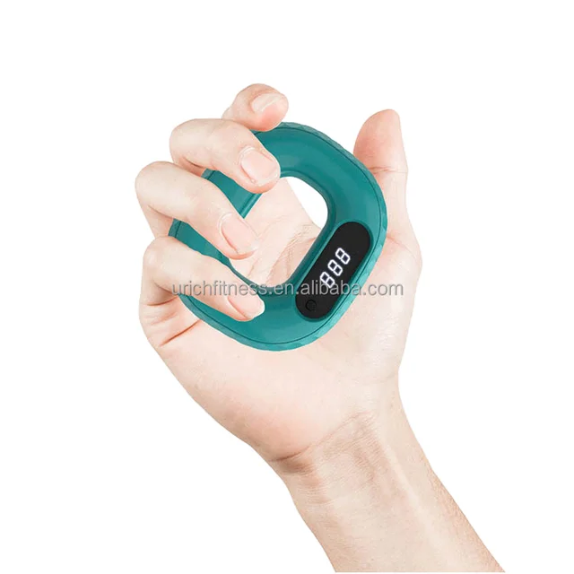 Portable Smart Grip Ring Silicone Hand Exercise Equipment Home Use Fitness Gear for Children's Arm Strength Training Finger