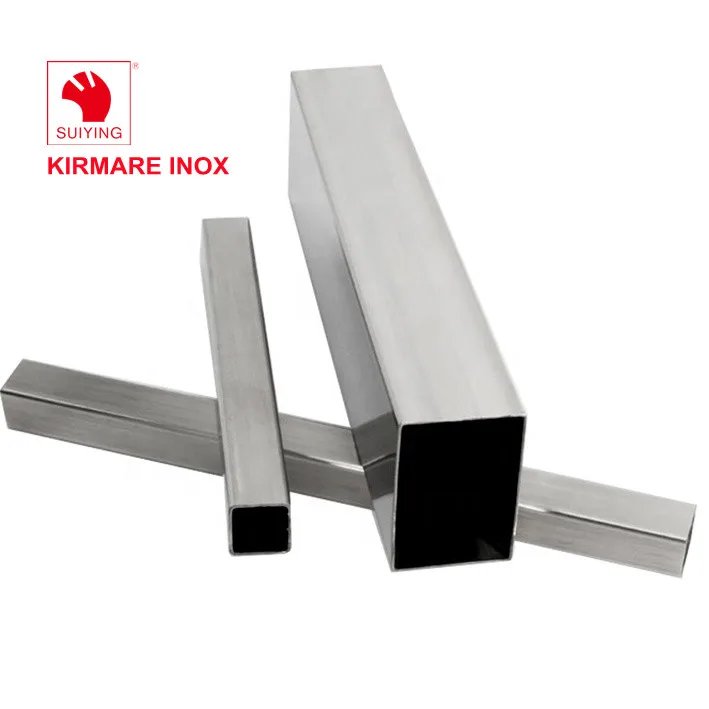 201 Mirror Polished Stainless Steel Square Tubing For Sale