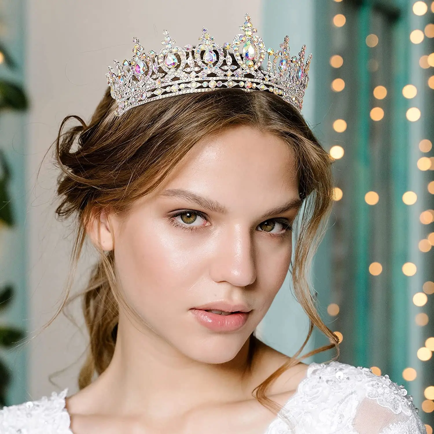 Most Popular Tiaras Crowns Ab Stone Color Rhinestone And Crystal ...