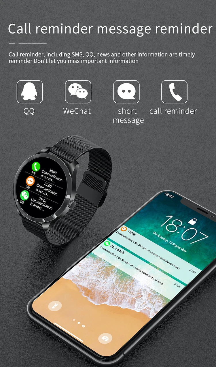 smartwatch q9 redondo