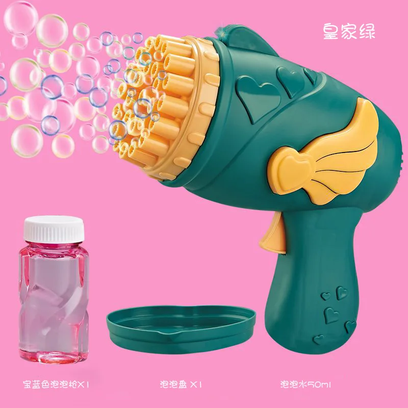 Большая автоматическая пластиковая пусковая установка с 69 отверстиями, установка для выдувания ракет, пузырьковая пушка, 2022, игрушечный автомат, Электрический пузырьковый пистолет