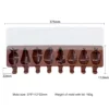 8 Cavity fruits J-359 - Brown