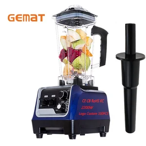 Professional Low Noise 2L New Large 2000 Watt Electric Blenders Heavy Duty Juicer Blender and Grinder