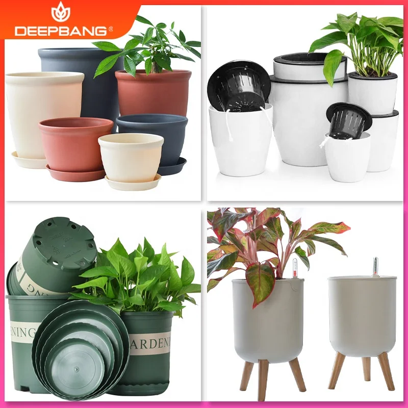 Alibaba.com: DEEPBANG 5885 Plastic Flower Pot, suitable for desktops and  gardens, OEM/ODM services available for bulk orders. Connect with suppliers  for customized solutions.