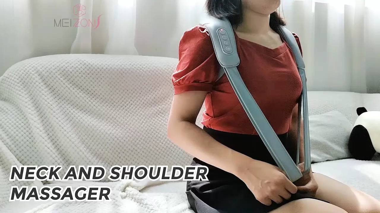 Bionic Finger Neck Shoulder Massager Wireless Neck Cervical Trapezius Kneading Massage Shawl Brushless Motor Neck