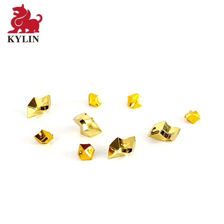 Remarkable Quality Customized Game Gems Golden Table Decoration Plastic Board Game Accessories Toy Gem