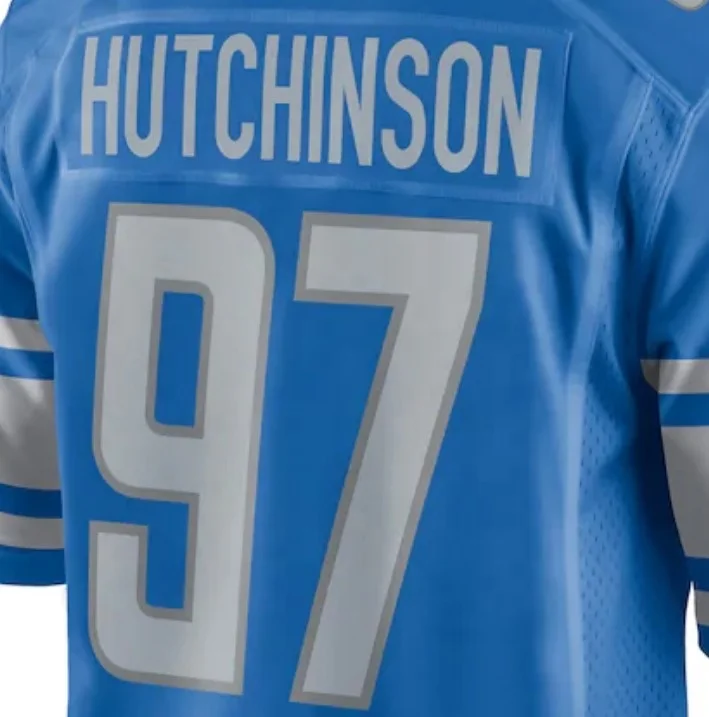 Adian Hutchinsons Detroit Lions NFL Pet Jerseys Large