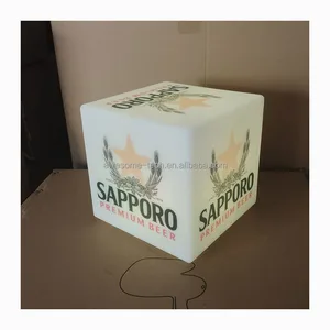 Modern Color-Changing Lighting Customized Logo Bar Decorative Indoor Night Lights Waterproof Adjustable Led Chair