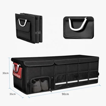 Large Capacity Waterproof Trunk Folding Thermal Insulation Car Organizer Box Durable Storage Organizer