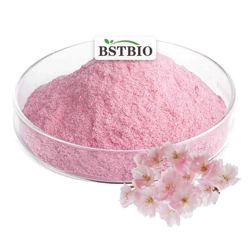 BSTBIO桜エキスパウダー10:1 20:1ピンクサクラパウダー| Alibaba.com