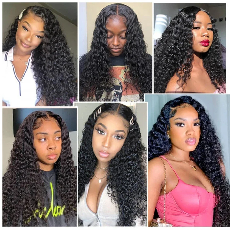 30 32 Inch Loose Deep Wave Human Hair Bundles Remy Curly Weave Bundle Raw Virgin Extensions Brazilian_voghion.com