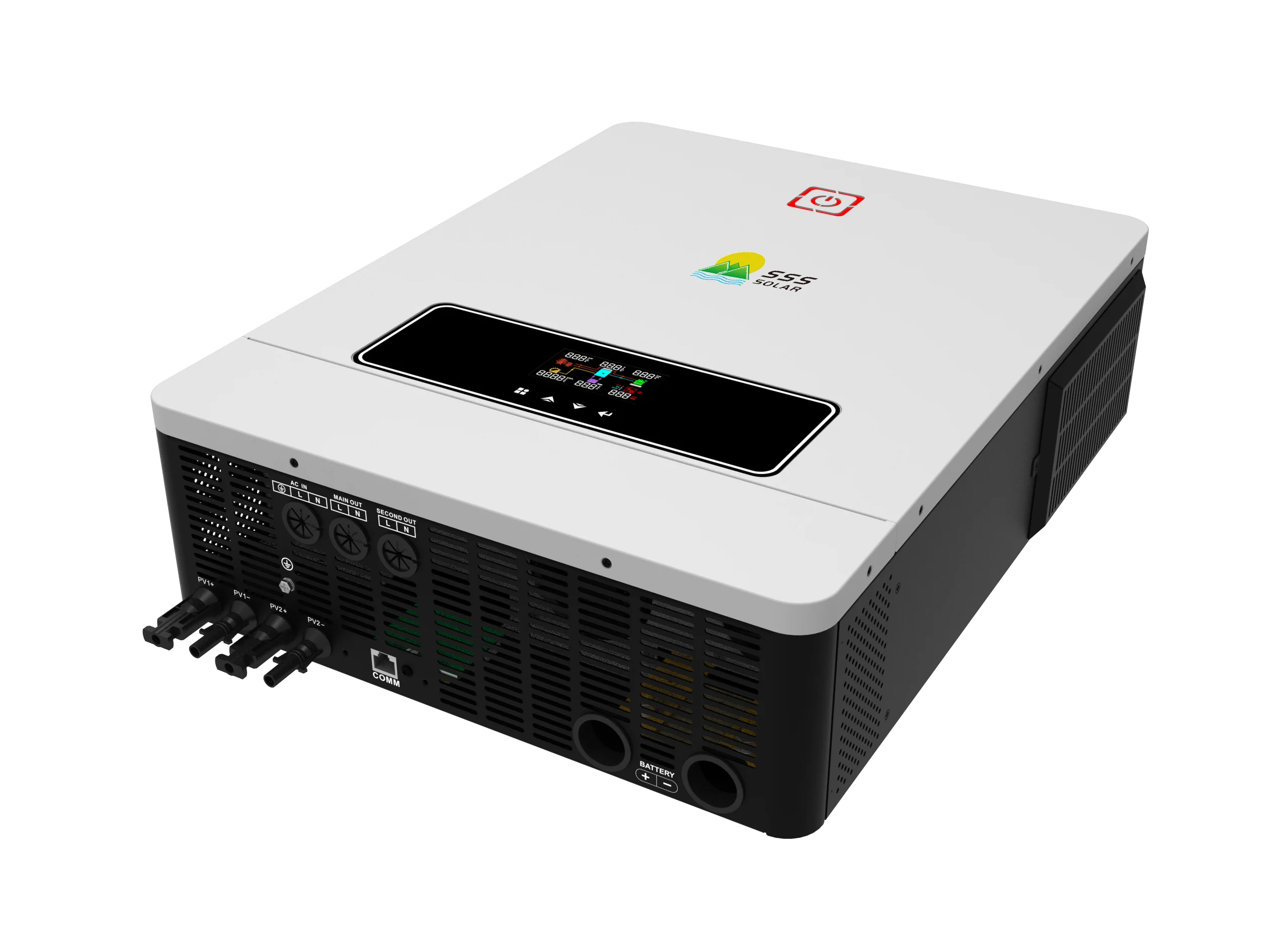 Sss Solar Power System Off Grid Tie Invert Mppt Pv Controller 10kw