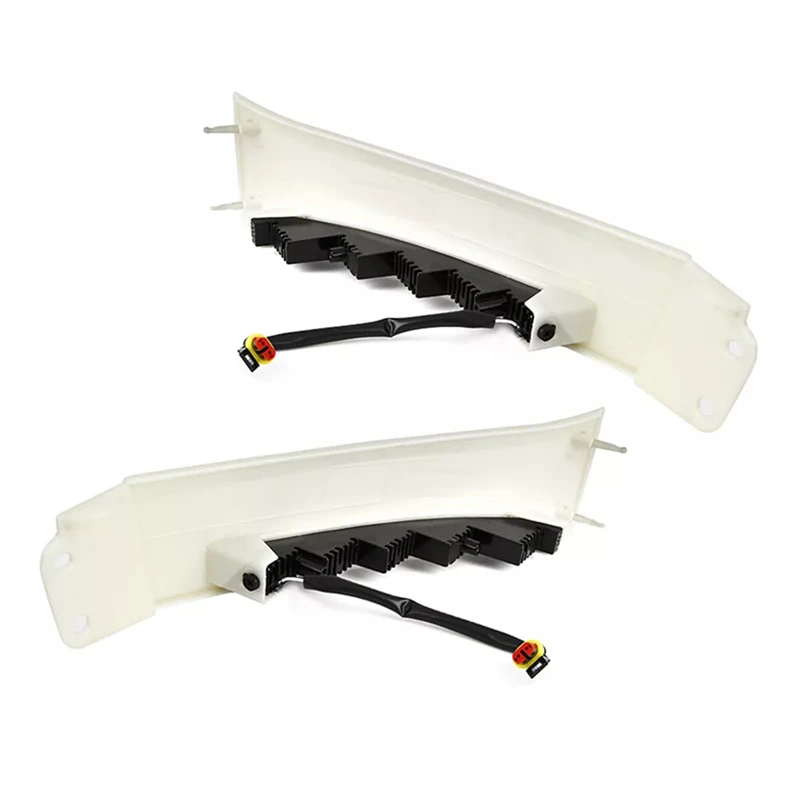 2007-2013 Toyota Tundra Sequoia LED Fog Lights – Bumper Filler DRL Lamps – 6000K Cold White – ECS-AUTO