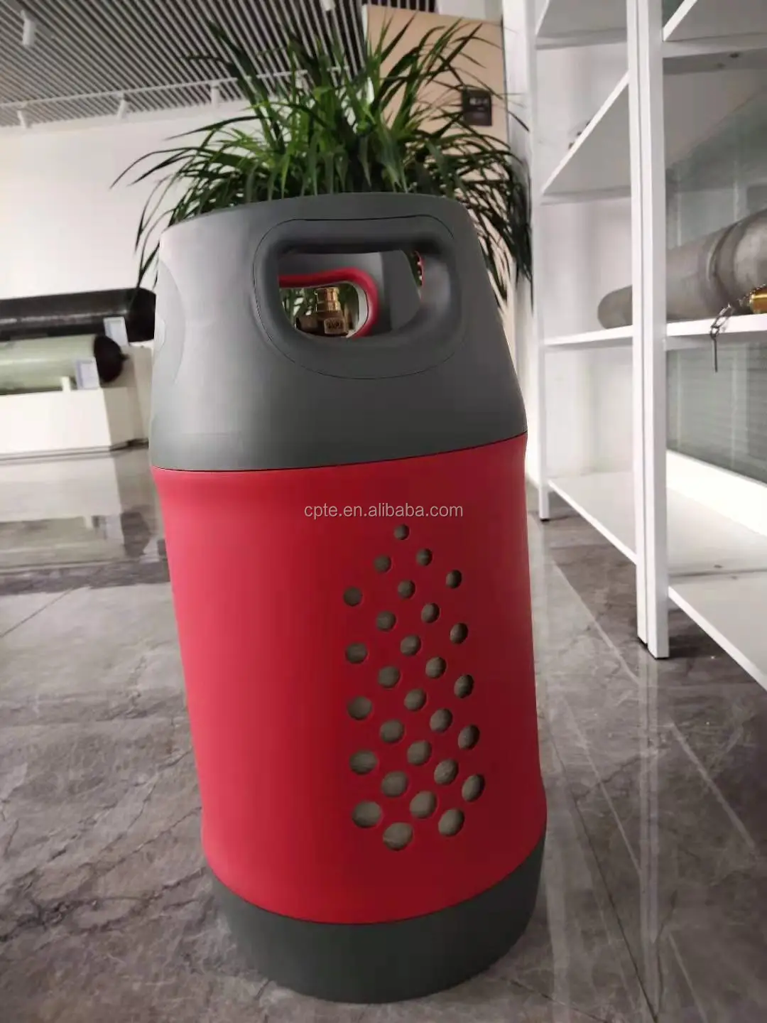LPG Composite Cylinder Safety No Rust Plastic Gas tank HDPE 20bar 10kg Color Customized Low Price