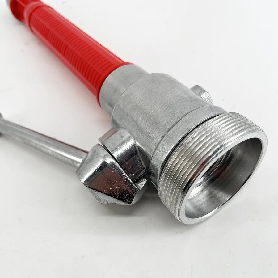 2.5-inch DC-operated Fire Nozzle Fire Hose Nozzle with Lever-operated Switch for Lightweight Fire-fighting Equipment