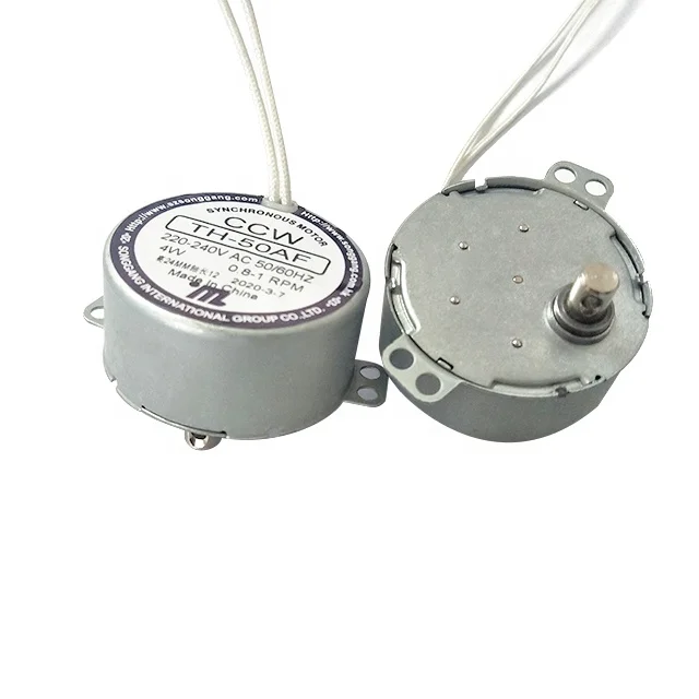 Ac Synchronous Motor 49tyj 220v 0.8rpm Small Hobby Electric Mini Motors