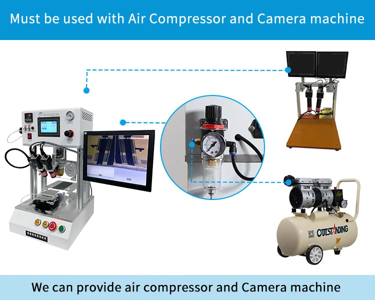 Tab ACF COF Bonding Machine - LCD Flex Cable Repair Tool