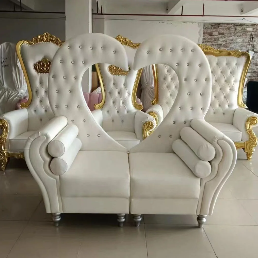 New Arrived Royal Wedding Loveseat Sofa Wedding Velvet Sofa Wedding New