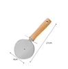 Wooden Pizza Cutter Wheel