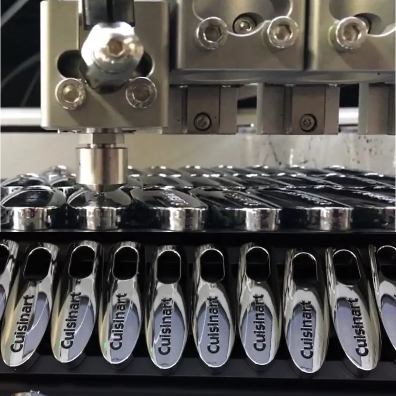 Soft Enamel Badge Painting Machine Intelligent Coloring Auto Emblems  Clothes hang Tags Zipper Pullers
