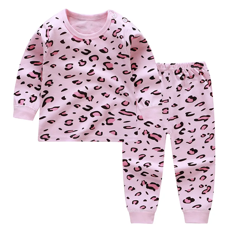 Pants Cotton Baby Pajamas Sleepwear 2 Pcs For Kids //Baby Boys Girls Clothes Top
