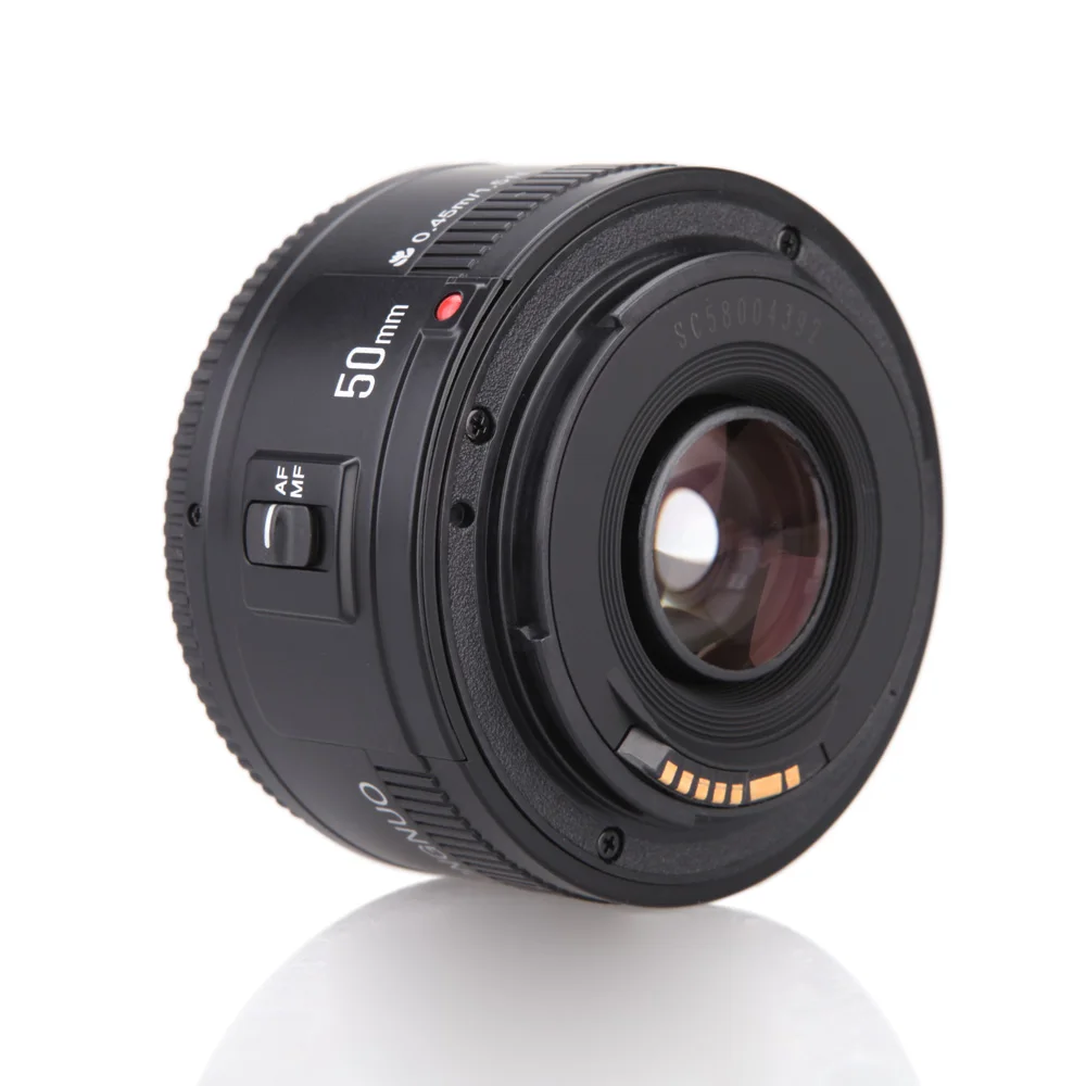 Yongnuo Yn50mm AF Lens Focus Camera Lens for Canon Nikon