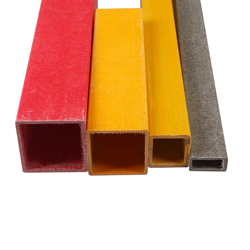 Insulation Hollow Section Grp Frp Square Tube Fiberglass Rectangular