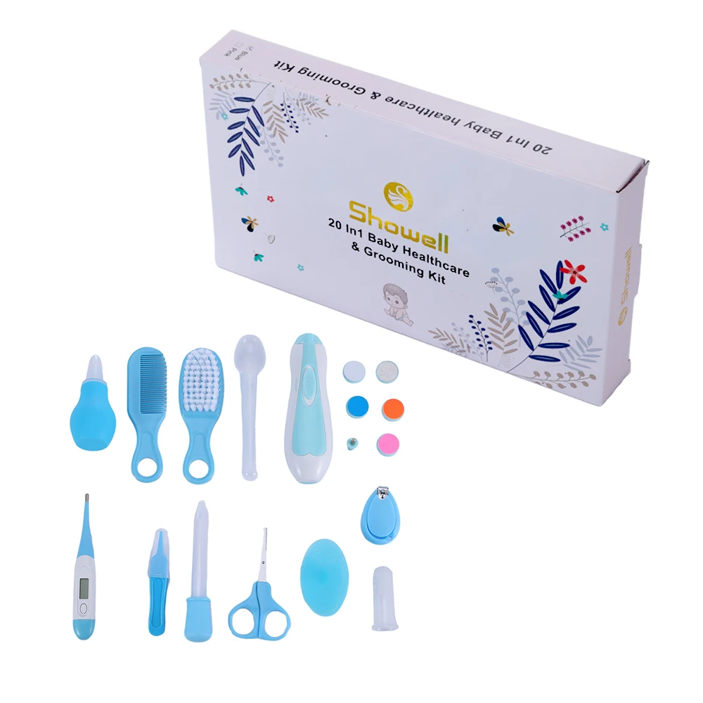 Factory Custom Multi Pieces Baby Grooming Safety Baby Care Grooming Set Baby Health Care Kit