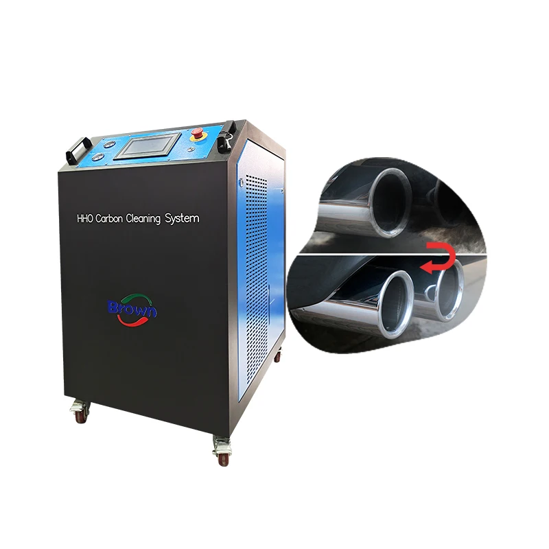 Engine Fuel Injector Cleaning Flush Machine Maquinas De Descarbonizacion Vehculos Decalaminage Hydrogen