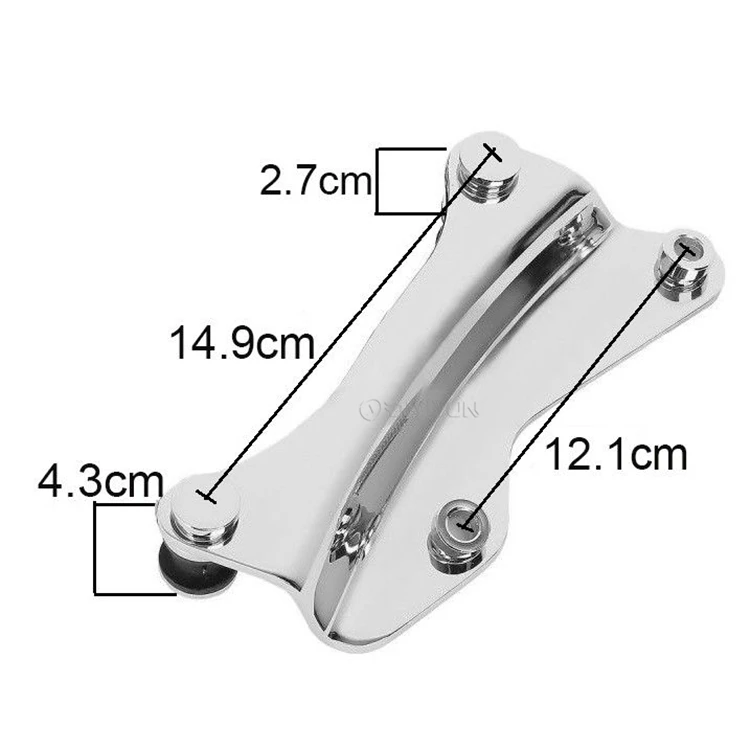 Набор для бритья мотоцикла, комплект для Harley Touring Street Electra glide Road King CVO 2014-2021 Chrome