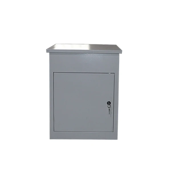 Smart Galvanized Steel Box Parcel Delivery Box Drop Box With Handle Parcel Safe
