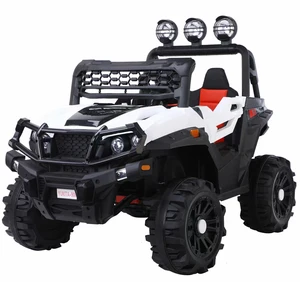 12V 4WD Large Electric Ride-on Toy for Kids Unisex Kids Electric Cars Swing Function for Kids Made Plastic