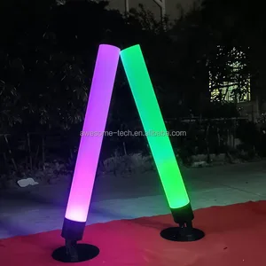 Professional Manufacturer Lights Tube Standing Rgb Plug-in Stage Light Tube for Wedding Party