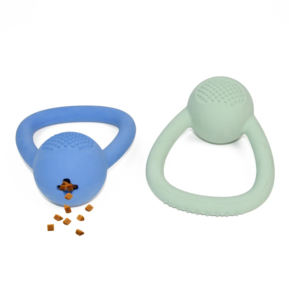 2024 New Developed Pet Kettlebell Tug Toy Eco Friendly Durable Rubber