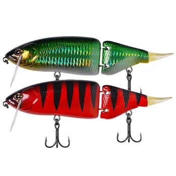Lure Bait Floating Swimbait 165mm 60g / 135mm 33g Multi-segment Live Bait Bass Stainless Steel 18~38 Colors – Soft Lure – view 2