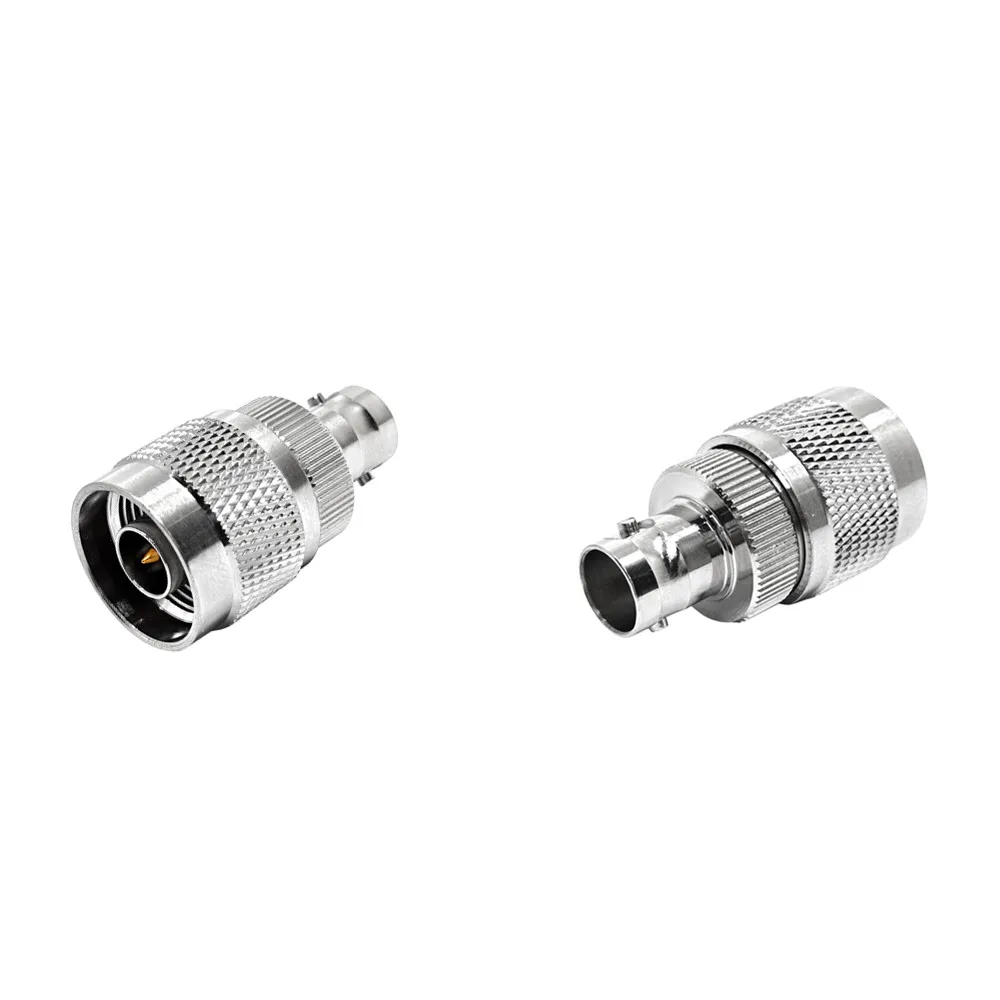 BNC Female Jack to N Male Plug RF Coaxial Connector Brass Coax Rf Adapter