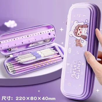 Cartoon Student Pencil Case: Waterproof, Anti-Fouling Design for Kids, Fun & Functional Stationery Accessory