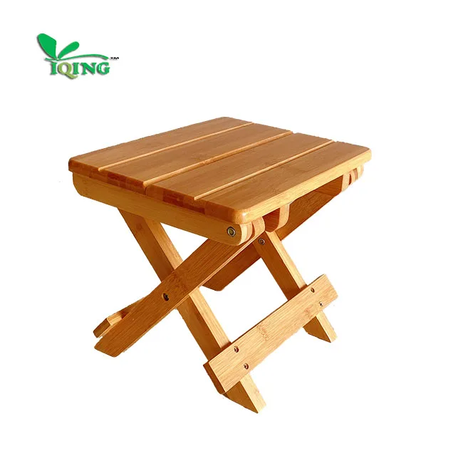 Modern Outdoor Garden Superior Quality Bench Stool Cheap Portable Folding  Fishing Bamboo Stool Wholesale