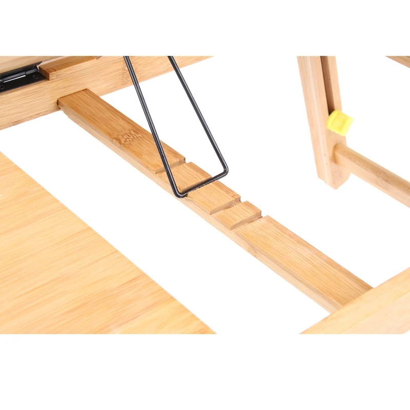 Регулируемый Многофункциональный складной стол для ноутбука, поднос из бамбука для ноутбука, стол для ноутбука