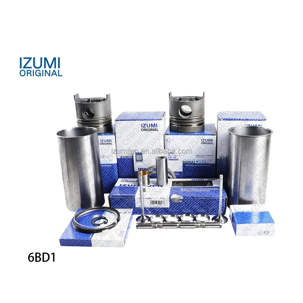 Izumi Original Part Liner Piston Kit 6bd1 6hh1 6hk1 For Isuzu - Buy ...