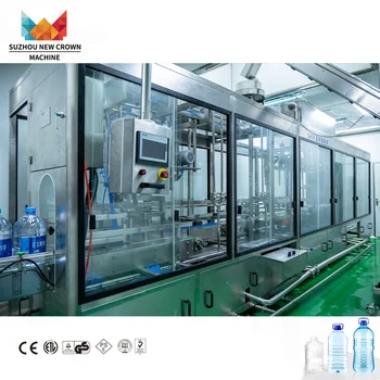 High Accuracy Bottle Washing Filling Capping Machine 5L Water Filling and Capping Machine Packing System