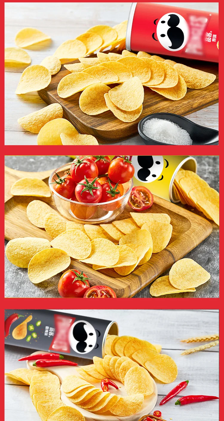 Factory Direct Sales of Pringles Potato Chips 110g Pringless Potato Chips Exotic Snacks Healthy Snacks