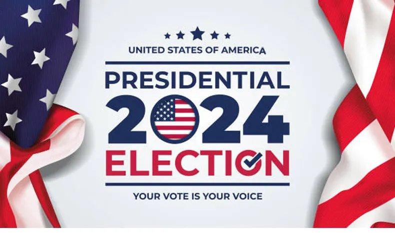 2024 US Presidential Election 3x5 Foot American Flag Fast Shipping Digital Printing Large Banner Made in the for USA