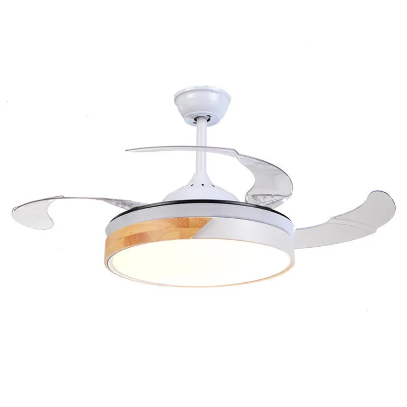 New style  indoor led ceiling fan with light decorative ceiling mounted fan light with remote led fan light