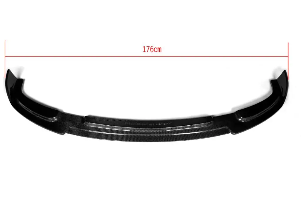 For Infiniti G37 Sedan Front Bumper Lip Spoiler Splitter Glossy Black