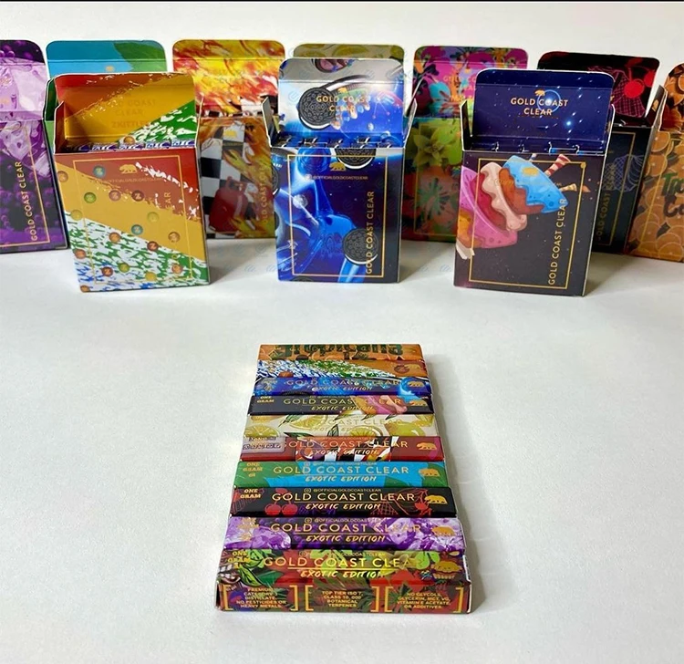 Gold Coast Clear Carts Empty One Gram Thick Oil Cartridge Cbd 510 Disposable Vape Pen Cartridges Buy Gold Coast Clear Exotic Edition Gold Coast Clear One Gram Carts Gold Coast Clear Ceramic Cartridge